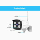 SriHome SH024 3.0 Million Pixels 1296P HD Outdoor IP Camera, Support Motion Detection / Humanoid Detection / Night Vision / TF Card, UK Plug