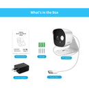 SriHome SH029 3.0 Million Pixels 1296P HD AI Camera, Support Two Way Talk / Motion Detection / Humanoid Detection / Night Vision / TF Card, EU Plug