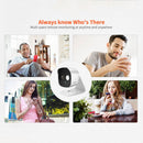 SriHome SH029 3.0 Million Pixels 1296P HD AI Camera, Support Two Way Talk / Motion Detection / Humanoid Detection / Night Vision / TF Card, US Plug