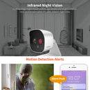 SriHome SH029 3.0 Million Pixels 1296P HD AI Camera, Support Two Way Talk / Motion Detection / Humanoid Detection / Night Vision / TF Card, US Plug