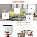 SriHome SH029 3.0 Million Pixels 1296P HD AI Camera, Support Two Way Talk / Motion Detection / Humanoid Detection / Night Vision / TF Card, US Plug