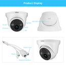 SriHome SH030 3.0 Million Pixels 1296P HD IP Camera, Support Two Way Talk / Motion Detection / Humanoid Detection / Night Vision / TF Card, AU Plug