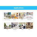 SriHome SH031 3.0 Million Pixels 1296P HD IP Camera, Support Two Way Talk / Motion Detection / Night Vision / TF Card, UK Plug