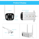 SriHome SH031 3.0 Million Pixels 1296P HD IP Camera, Support Two Way Talk / Motion Detection / Night Vision / TF Card, UK Plug
