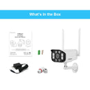 SriHome SH031 3.0 Million Pixels 1296P HD IP Camera, Support Two Way Talk / Motion Detection / Night Vision / TF Card, US Plug