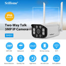 SriHome SH031 3.0 Million Pixels 1296P HD IP Camera, Support Two Way Talk / Motion Detection / Night Vision / TF Card, UK Plug