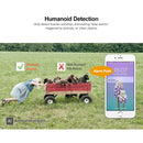 SriHome SH035 3.0 Million Pixels 1296P HD IP Camera, Support Two Way Audio / Motion Detection / Humanoid Detection / Full-color Night Vision / TF Card, EU Plug