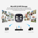 SriHome SH035 3.0 Million Pixels 1296P HD IP Camera, Support Two Way Audio / Motion Detection / Humanoid Detection / Full-color Night Vision / TF Card, AU Plug