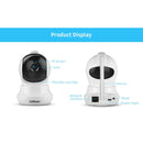 SriHome SH020 3.0 Million Pixels 1296P HD AI IP Camera, Support Two Way Talk / Auto Tracking / Humanoid Detection / Night Vision / TF Card, EU Plug