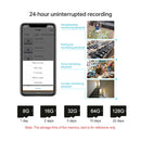 SriHome SH020 3.0 Million Pixels 1296P HD AI IP Camera, Support Two Way Talk / Auto Tracking / Humanoid Detection / Night Vision / TF Card, US Plug