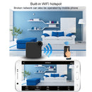 CAMSOY C1+ HD 720P 140 Degree Wide Angle Portable Sports Small Wireless Intelligent Network Surveillance Camera(White)