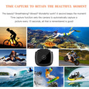 CAMSOY C9-DV Mini HD 1920 x 1080P 70 Degree Wide Angle Wearable Intelligent Network Surveillance Camera, Support Motion Detection Alarm & Infrared Night Vision & 64GB TF Card(Black)