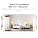 CAMSOY C9 HD 1280 x 720P 70 Degree Wide Angle Wireless WiFi Wearable Intelligent Surveillance Camera, Support Infrared Right Vision & Motion Detection Alarm & Loop Recording & Timed Capture(White)