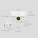 DP16 2.0 Megapixel 42 LEDs Garden Light Smart Camera, Support Motion Detection / Night Vision / Voice Intercom / TF Card, EU Plug
