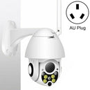 Wireless Surveillance Camera HD PTZ Home Security Outdoor Waterproof Network Dome Camera, Support Night Vision & Motion Detection & TF Card, AU Plug