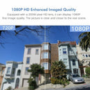 Wireless Surveillance Camera HD PTZ Home Security Outdoor Waterproof Network Dome Camera, Support Night Vision & Motion Detection & TF Card, EU Plug