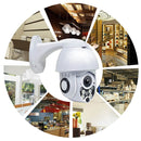 Wireless Surveillance Camera HD PTZ Home Security Outdoor Waterproof Network Dome Camera, Support Night Vision & Motion Detection & TF Card, AU Plug