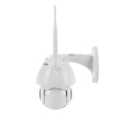 Wireless Surveillance Camera HD PTZ Home Security Outdoor Waterproof Network Dome Camera, Support Night Vision & Motion Detection & TF Card, EU Plug
