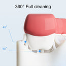 10 PCS U-shaped Children Baby Hand-held Soft Toothbrush Brushing Artifact for 6-12 Years Old, Style: Straight Handle (Pink)
