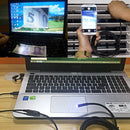 2 in 1 Micro USB & USB Endoscope Waterproof Snake Tube Inspection Camera with 6 LED for OTG Android Phone, Lens Diameter: 9mm