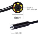 2 in 1 Micro USB & USB Endoscope Waterproof Snake Tube Inspection Camera with 6 LED for OTG Android Phone, Lens Diameter: 9mm