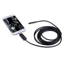 2 in 1 Micro USB & USB Endoscope Waterproof Snake Tube Inspection Camera with 6 LED for OTG Android Phone, Length: 2m, Lens Diameter: 5.5mm