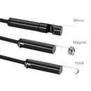 2 in 1 Micro USB & USB Endoscope Waterproof Snake Tube Inspection Camera with 6 LED for OTG Android Phone, Length: 5m, Lens Diameter: 5.5mm