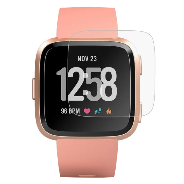 ENKAY Hat-Prince for Fitbit Versa 0.2mm 9H Surface Hardness 2.15D Curved Edge Tempered Glass Screen Protector