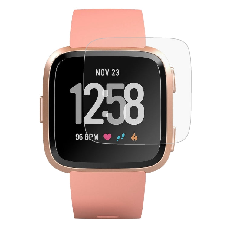 ENKAY Hat-Prince for Fitbit Versa 0.2mm 9H Surface Hardness 2.15D Curved Edge Tempered Glass Screen Protector