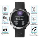 2 PCS ENKAY Hat-Prince for Garmin Forerunner 645 0.2mm 9H Surface Hardness 2.15D Curved Edge Tempered Glass Screen Protector