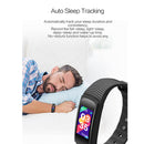 SMA-B3 Fitness Tracker 0.96 inch Bluetooth Smart Bracelet, IP67 Waterproof, Support Activity Traker / Heart Rate Monitor / Blood Pressure Monitor / Remote Capture(Black)