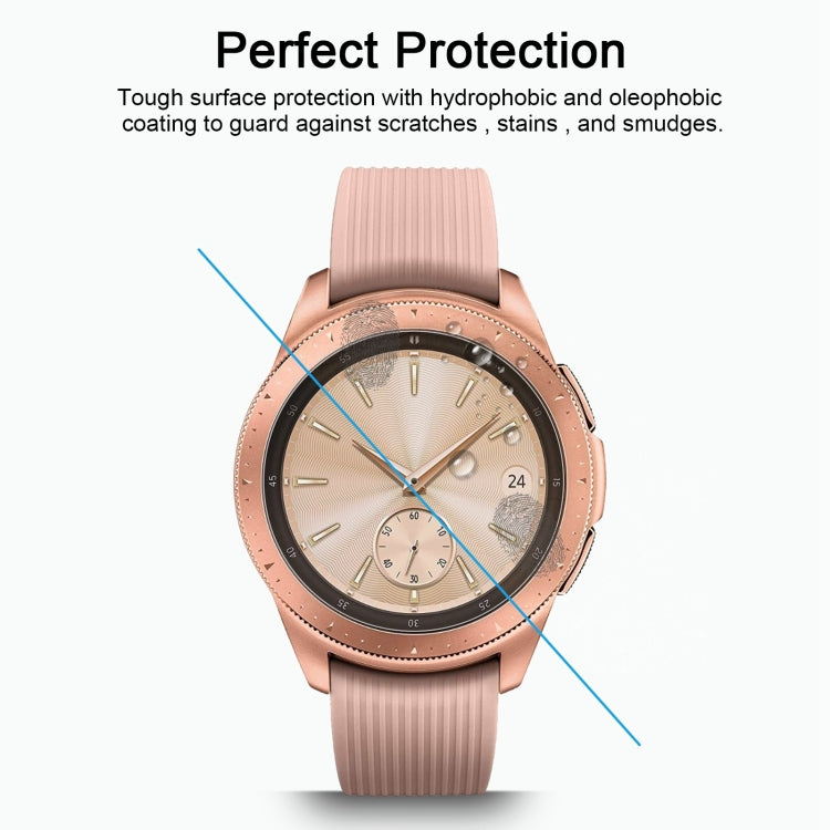 ENKAY Hat-Prince 0.2mm 9H 2.15D Curved Edge Tempered Glass Film for Galaxy Watch 42mm