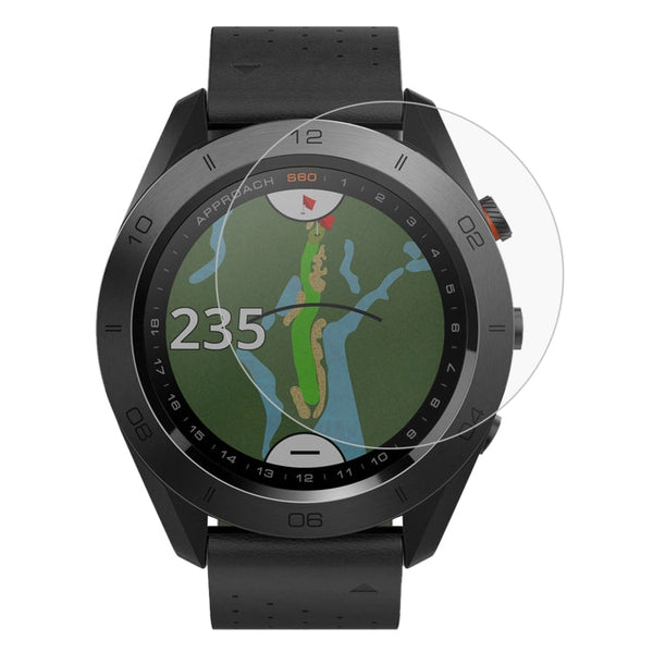 2 PCS ENKAY Hat-Prince for Garmin Approach S60 Smart Watch 0.2mm 9H Surface Hardness 2.15D Explosion-proof Tempered Glass Screen Film