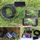 1.0MP HD Camera 30m Wireless Distance Metal WiFi Box Waterproof IPX67 Endoscope Snake Tube Inspection Camera with 6 LED for Android & iOS, Length: 1m, Lens Diameter: 9mm(Black)