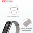 Mijobs Milan CS Metal Magnetic Watch Band for Xiaomi Mi Band 3 & 4 & 5 & 6, Host not Include(Silver)