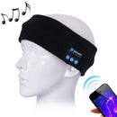 Knitted Bluetooth Headsfree Sport Music Headband with Mic for iPhone / Samsung and Other Bluetooth Devices(Black)