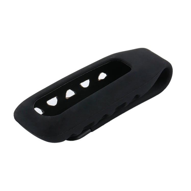 For Fitbit One Smart Watch Clip Style Silicone Case, Size: 6x2.2x1.5cm(Black)