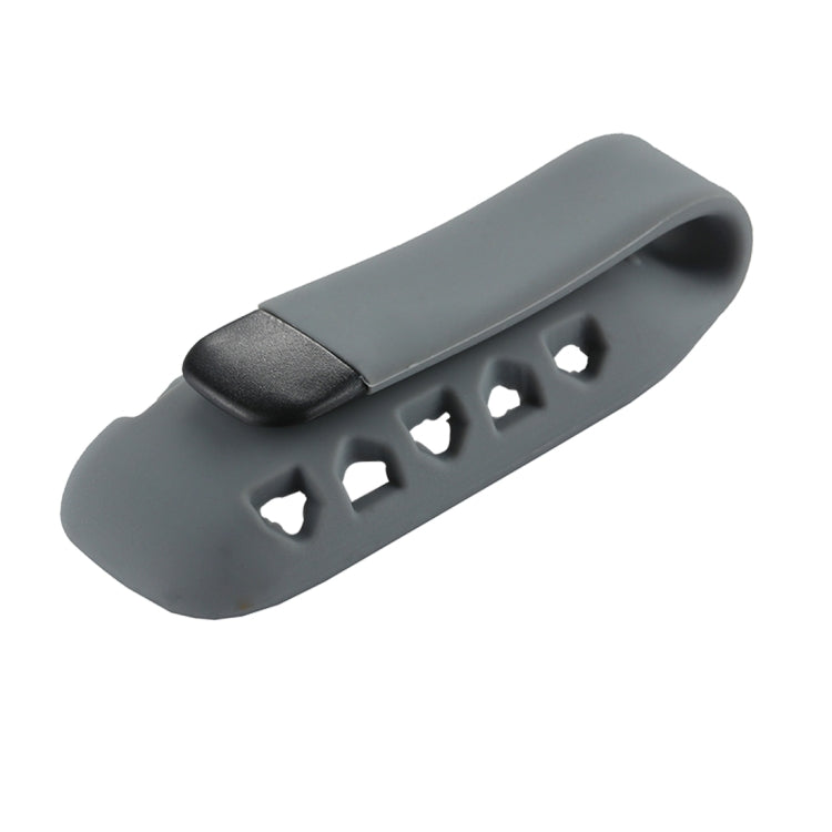 For Fitbit One Smart Watch Clip Style Silicone Case, Size: 6x2.2x1.5cm(Grey)
