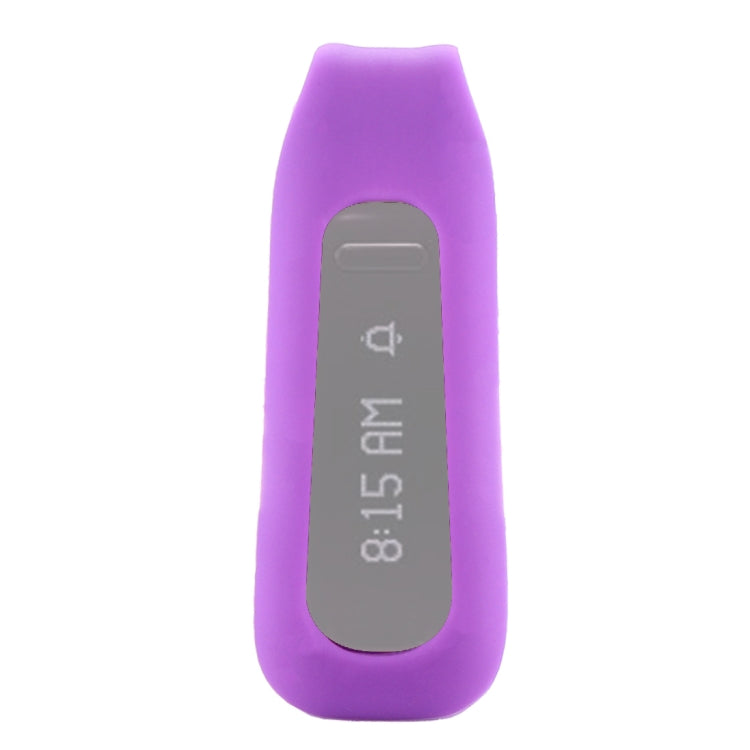 For Fitbit One Smart Watch Clip Style Silicone Case, Size: 6x2.2x1.5cm(Purple)