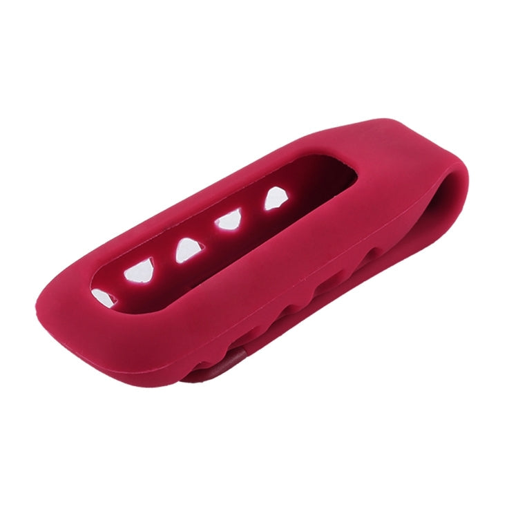 For Fitbit One Smart Watch Clip Style Silicone Case, Size: 6x2.2x1.5cm(Wine Red)