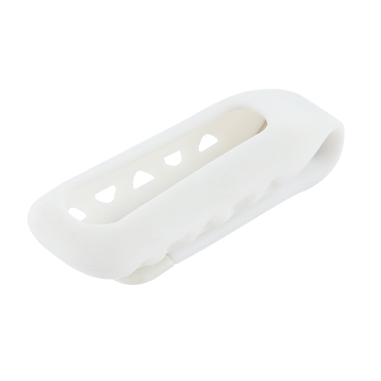 For Fitbit One Smart Watch Clip Style Silicone Case, Size: 6x2.2x1.5cm(White)