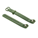 For Fitbit Alta Smart Watch Silicone Watchband, Length: about 23.8cm(Army Green)
