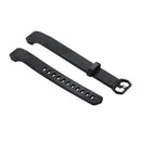 For Fitbit Alta Smart Watch Silicone Watchband, Length: about 23.8cm(Black)
