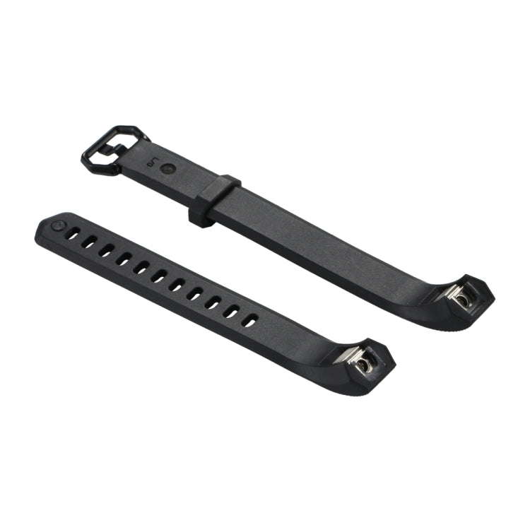For Fitbit Alta Smart Watch Silicone Watchband, Length: about 23.8cm(Black)