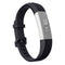 For Fitbit Alta Smart Watch Silicone Watchband, Length: about 23.8cm(Black)