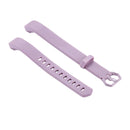 For Fitbit Alta Smart Watch Silicone Watchband, Length: about 23.8cm(Light Purple)