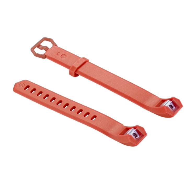 For Fitbit Alta Smart Watch Silicone Watchband, Length: about 23.8cm(Red)