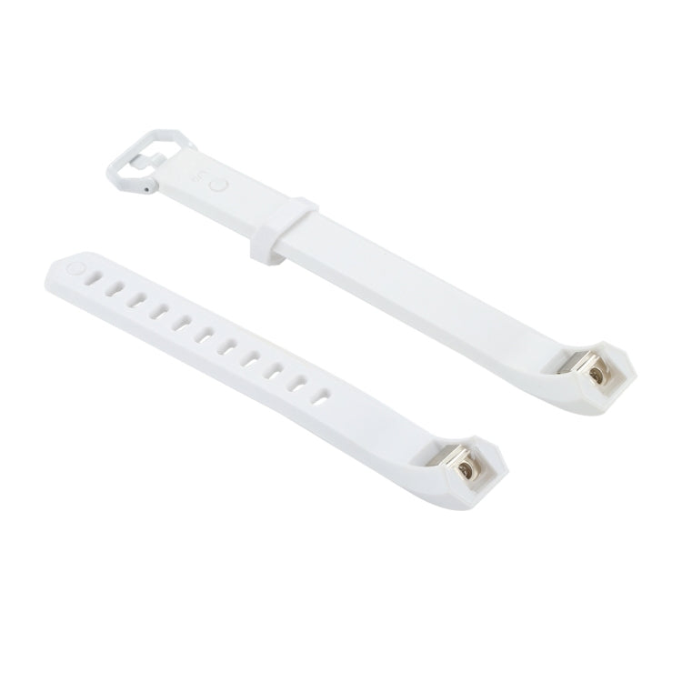For Fitbit Alta Smart Watch Silicone Watchband, Length: about 23.8cm(White)