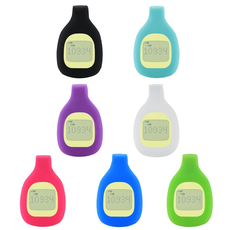 For Fitbit Zip Smart Watch Clip Style Silicone Case, Size: 5.2x3.2x1.3cm(Green)