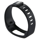 For Garmin Vivofit 1 Smart Watch Silicone Watch Band, Length: about 21cm(Black)